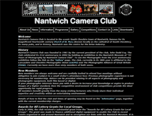 Tablet Screenshot of nantwichcameraclub.org.uk